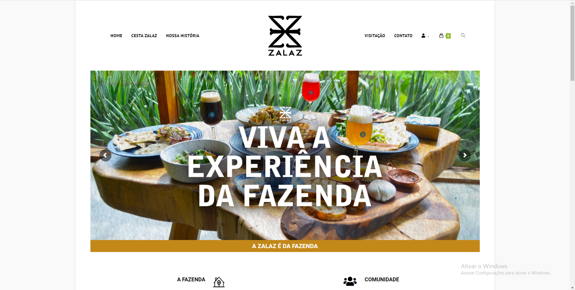 Você está visualizando atualmente Zalaz – Cervejaria Artesanal – WordPress e Loja Virtual